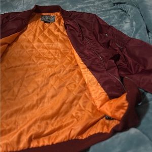 Brooklyn Cloth Jacket Mens Zip Bomber  Jacket UNISEX